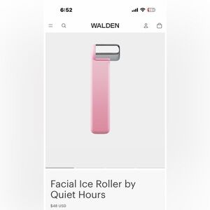 Pink Facial Ice Roller